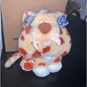 Vintage 1984 Emotions Plush Sabertooth Tiger
